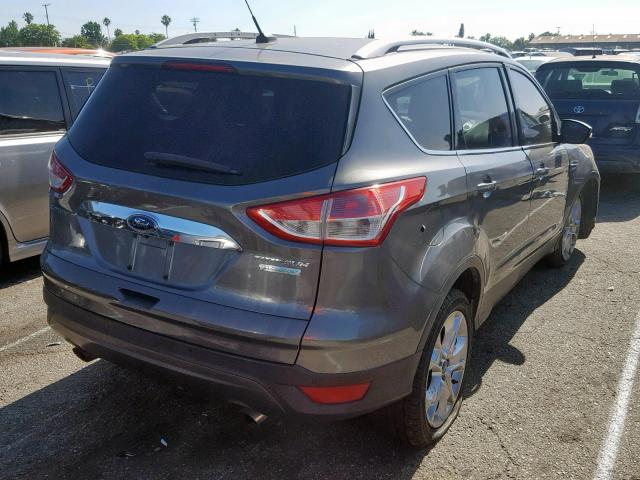 1FMCU0JX8EUD01771 - 2014 FORD ESCAPE TIT GRAY photo 4