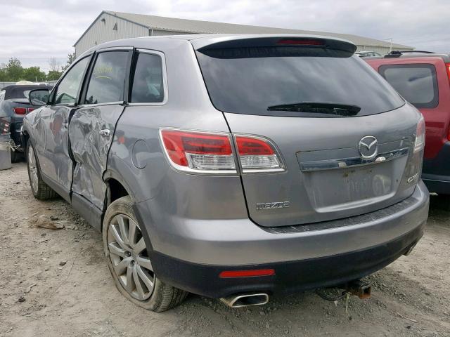 JM3TB38A290169169 - 2009 MAZDA CX-9 SILVER photo 3