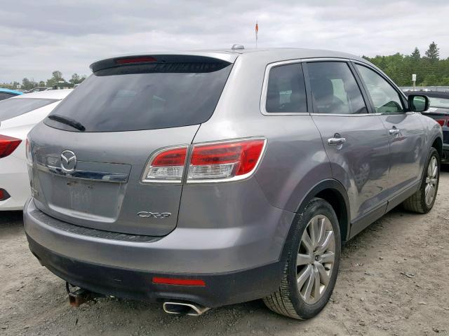 JM3TB38A290169169 - 2009 MAZDA CX-9 SILVER photo 4