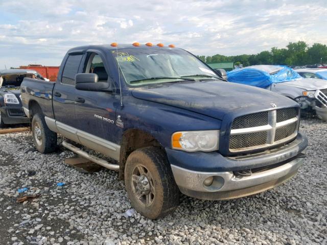 3D7KU28673G707765 - 2003 DODGE RAM 2500 S Կապույտ լուսանկար 1