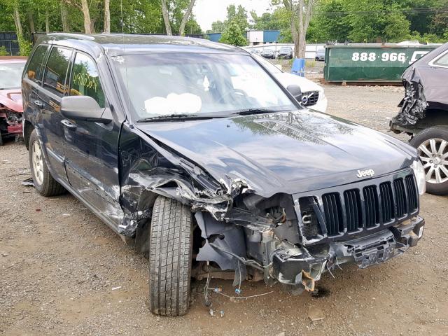 1J8GR48K68C172912 - 2008 JEEP GRAND CHER BLACK photo 1