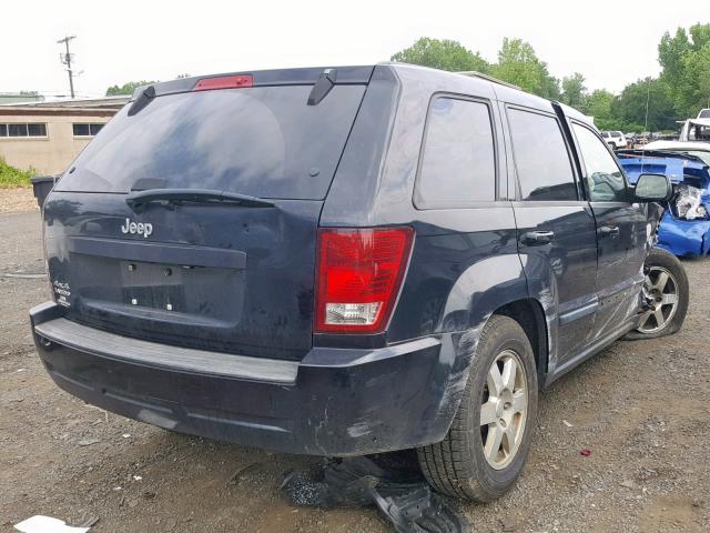 1J8GR48K68C172912 - 2008 JEEP GRAND CHER BLACK photo 4