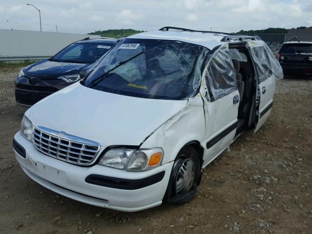 1GNDX03E3XD103007 - 1999 CHEVROLET VENTURE WHITE photo 2