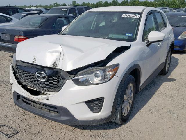 JM3KE2BE7D0158928 - 2013 MAZDA CX-5 SPORT WHITE photo 2