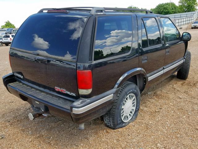 1GKDT13W4V2559209 - 1997 GMC JIMMY BLACK photo 4