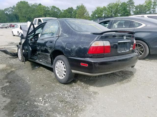 1HGCD5654TA027414 - 1996 HONDA ACCORD EX BLACK photo 3