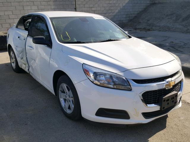 1G11B5SL5EF219116 - 2014 CHEVROLET MALIBU LS WHITE photo 1