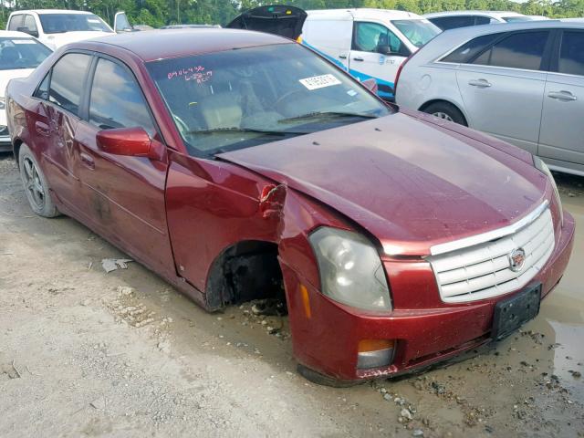 1G6DP577270152369 - 2007 CADILLAC CTS HI FEA RED photo 1