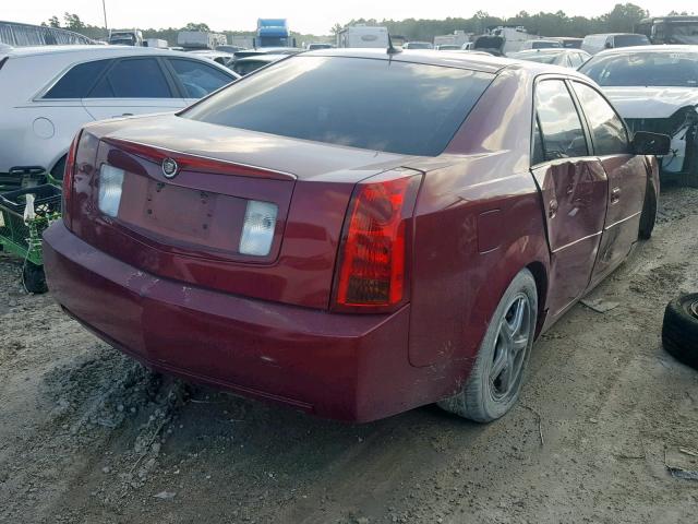 1G6DP577270152369 - 2007 CADILLAC CTS HI FEA RED photo 4