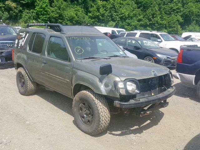 5N1DD28T03C666189 - 2003 NISSAN XTERRA XE GREEN photo 1