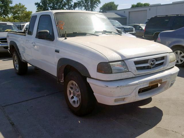 4F4YR16U34TM05676 - 2004 MAZDA B3000 CAB WHITE photo 1