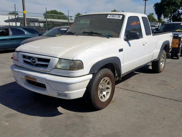 4F4YR16U34TM05676 - 2004 MAZDA B3000 CAB WHITE photo 2