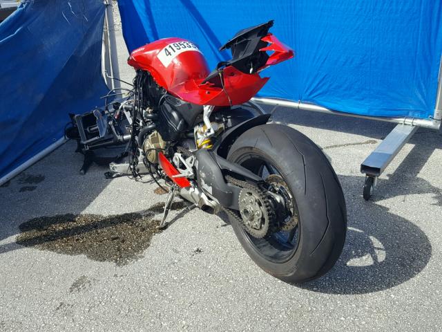 ZDMDAGNW5JB000946 - 2018 DUCATI PANIGALE V RED photo 3