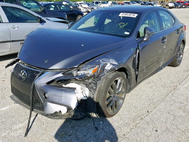 JTHCF1D2XE5010783 - 2014 LEXUS IS 250 GRAY photo 2