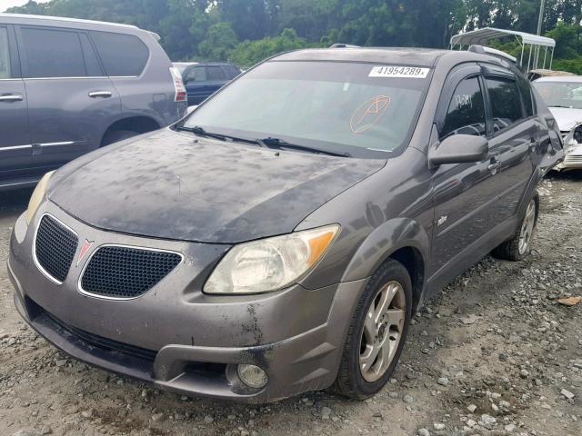 5Y2SL63865Z439355 - 2005 PONTIAC VIBE GRAY photo 2