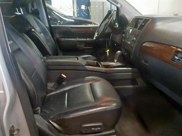 5N1BA0ND8AN604171 - 2010 NISSAN ARMADA SE SILVER photo 5