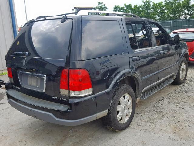 5LMEU88H35ZJ08384 - 2005 LINCOLN AVIATOR 黑色 照片 4
