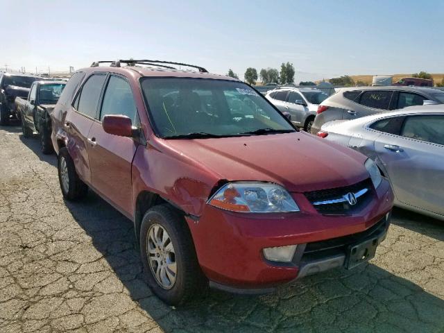 2HNYD186X3H531822 - 2003 ACURA MDX TOURIN MAROON photo 1