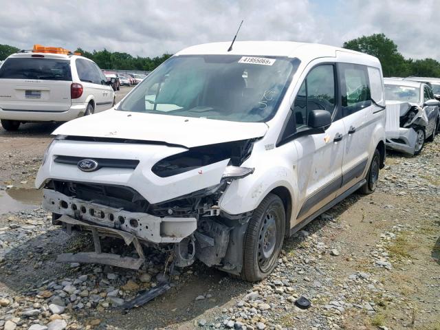 NM0LS7EX7F1191275 - 2015 FORD TRANSIT CO WHITE photo 2