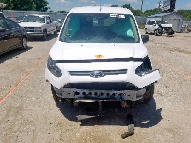 NM0LS7EX7F1191275 - 2015 FORD TRANSIT CO WHITE photo 9