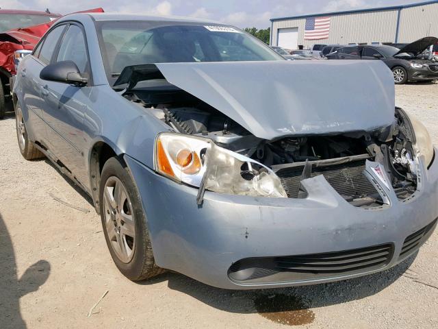 1G2ZF58B174218366 - 2007 PONTIAC G6 VALUE L GRAY photo 1