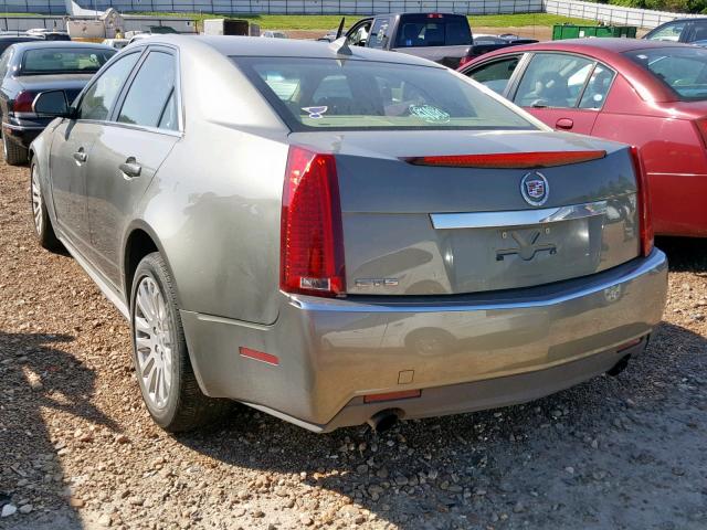 1G6DJ5EG8A0112602 - 2010 CADILLAC CTS PERFOR GRAY photo 3