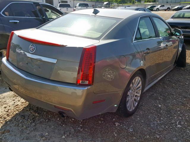 1G6DJ5EG8A0112602 - 2010 CADILLAC CTS PERFOR GRAY photo 4