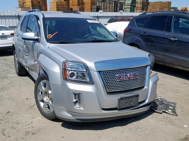 2GKFLUE32F6349337 - 2015 GMC TERRAIN DE SILVER photo 1