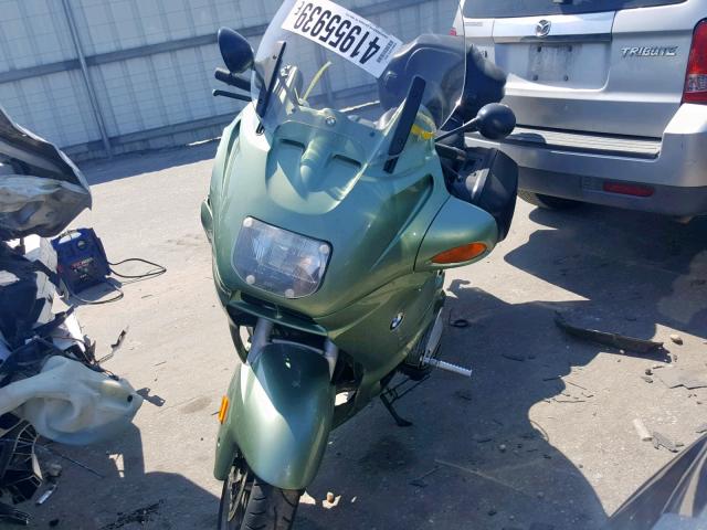 WB10418A1XZC66852 - 1999 BMW R1100 RT GREEN photo 2