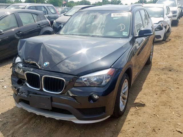 WBAVL1C50FVY35423 - 2015 BMW X1 XDRIVE2 BLACK photo 2
