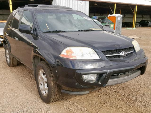 2HNYD186X2H502996 - 2002 ACURA MDX TOURIN BLACK photo 1