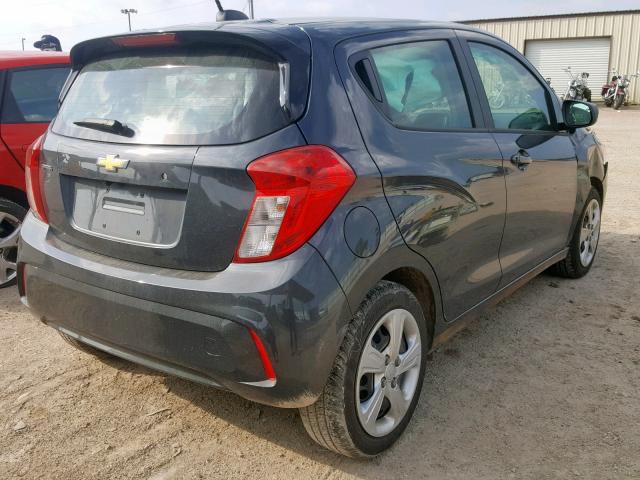 KL8CB6SA5KC733963 - 2019 CHEVROLET SPARK LS GRAY photo 4