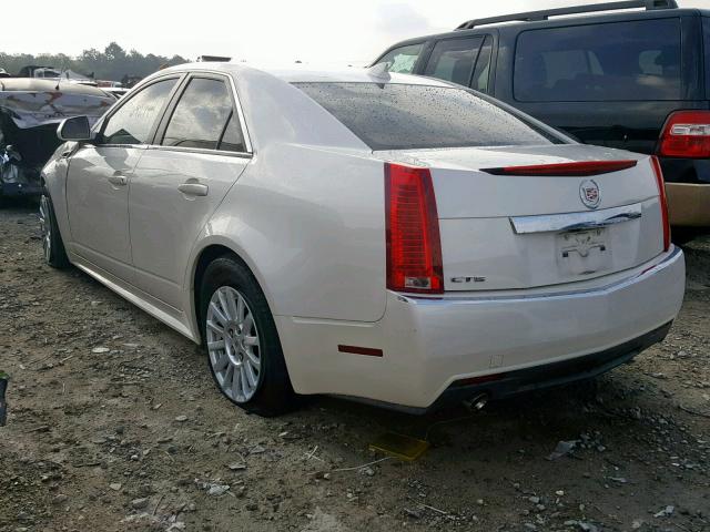 1G6DE5E54C0106219 - 2012 CADILLAC CTS LUXURY WHITE photo 3