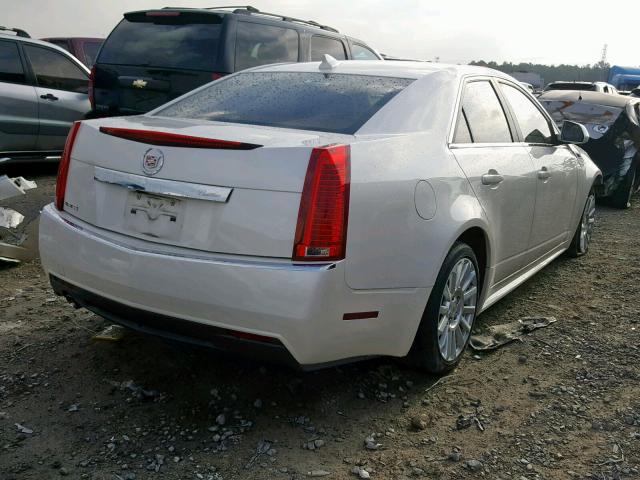 1G6DE5E54C0106219 - 2012 CADILLAC CTS LUXURY WHITE photo 4