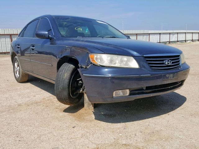 KMHFC46F17A184594 - 2007 HYUNDAI AZERA SE BLUE photo 1