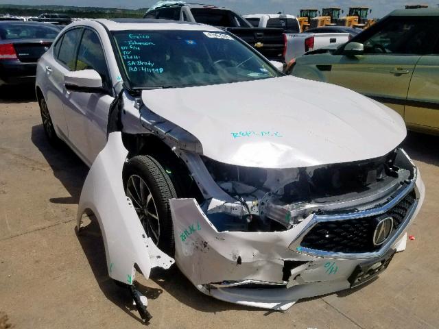 19UUB1F38KA010762 - 2019 ACURA TLX WHITE photo 1