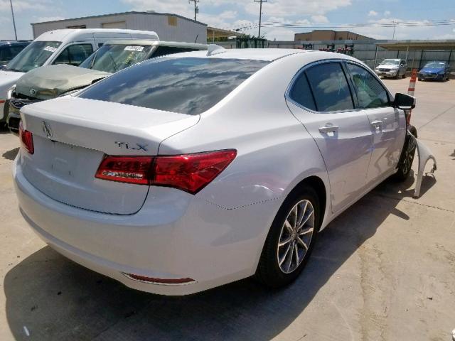 19UUB1F38KA010762 - 2019 ACURA TLX WHITE photo 4