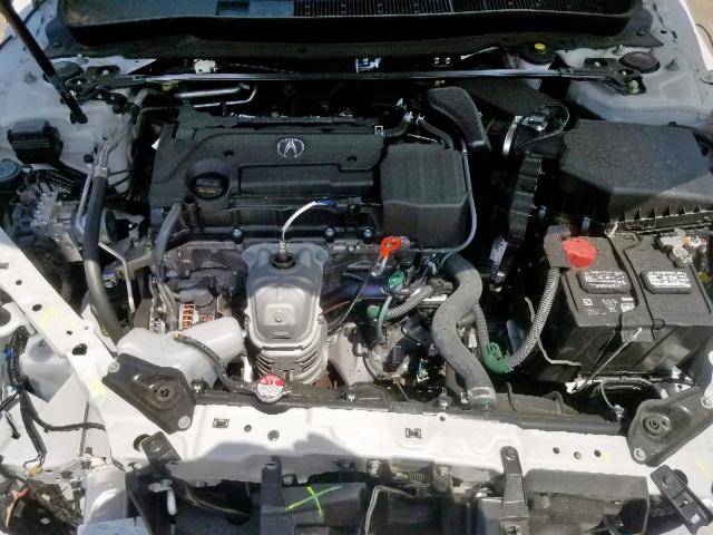 19UUB1F38KA010762 - 2019 ACURA TLX WHITE photo 7