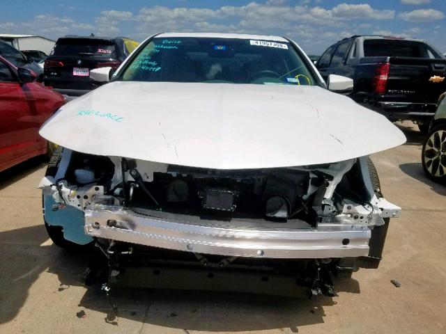 19UUB1F38KA010762 - 2019 ACURA TLX WHITE photo 9