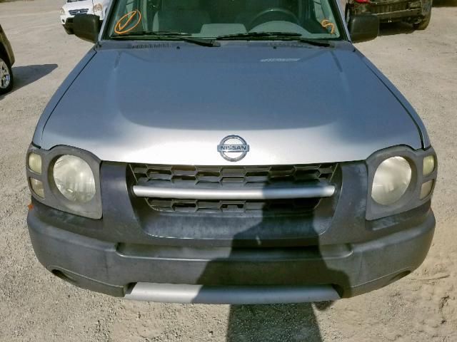 5N1ED28T24C678320 - 2004 NISSAN XTERRA XE SILVER photo 7