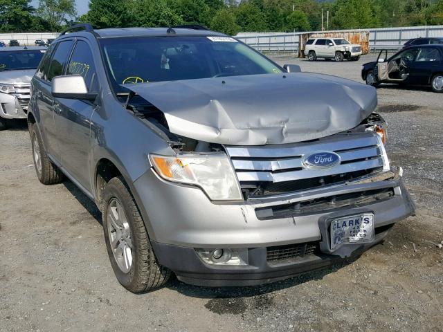 2FMDK48C78BB10681 - 2008 FORD EDGE SEL GRAY photo 1