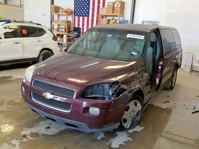 1GNDV23W27D189677 - 2007 CHEVROLET UPLANDER L 栗色 照片 2
