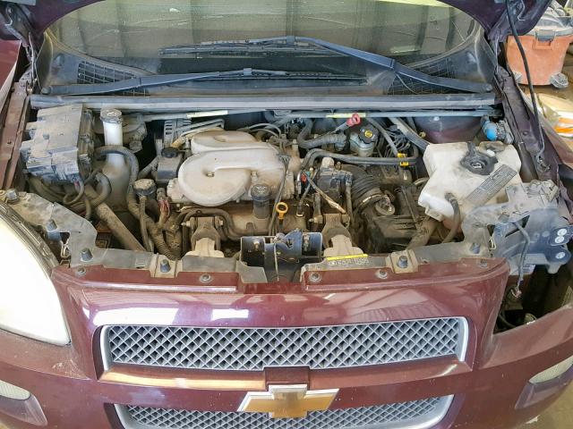 1GNDV23W27D189677 - 2007 CHEVROLET UPLANDER L 栗色 照片 7