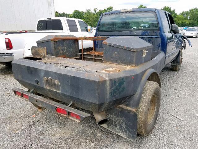 3B7MF33C12M214535 - 2002 DODGE RAM 3500 BLUE photo 4