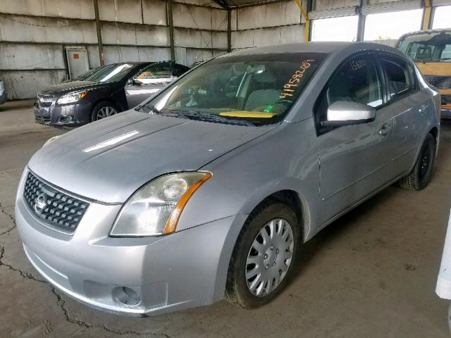 3N1AB61E48L648146 - 2008 NISSAN SENTRA 2.0 SILVER photo 2