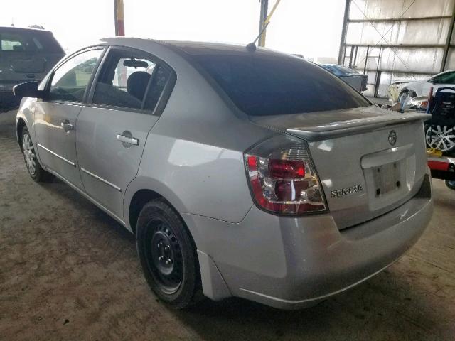 3N1AB61E48L648146 - 2008 NISSAN SENTRA 2.0 SILVER photo 3