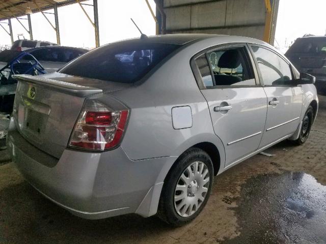 3N1AB61E48L648146 - 2008 NISSAN SENTRA 2.0 SILVER photo 4