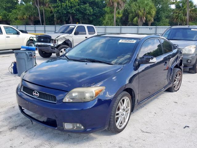 JTKDE177260078356 - 2006 TOYOTA SCION TC ლურჯი ფოტო 2