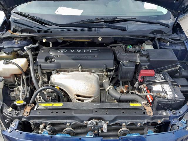 JTKDE177260078356 - 2006 TOYOTA SCION TC ლურჯი ფოტო 7