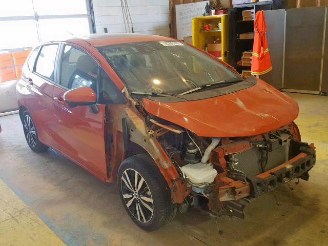 3HGGK5H92JM709635 - 2018 HONDA FIT EX ORANGE photo 1